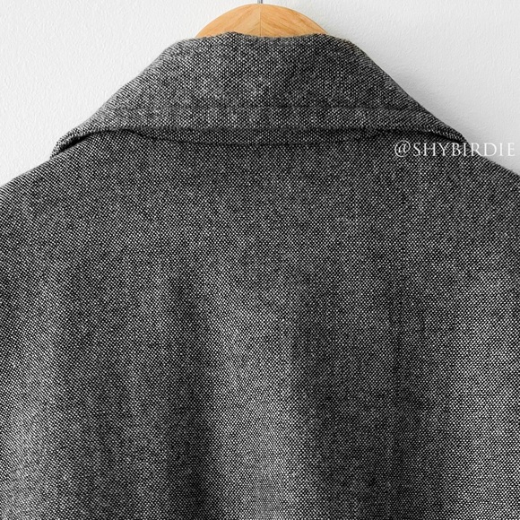GAP Tweed 3/4 Sleeve Swing Jacket - Picture 6 of 14